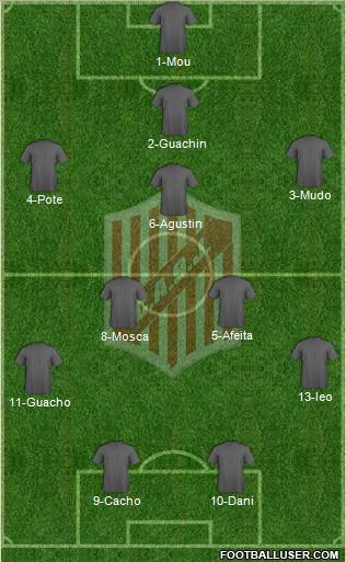 9 de Julio Formation 2013