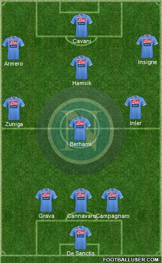 Napoli Formation 2013
