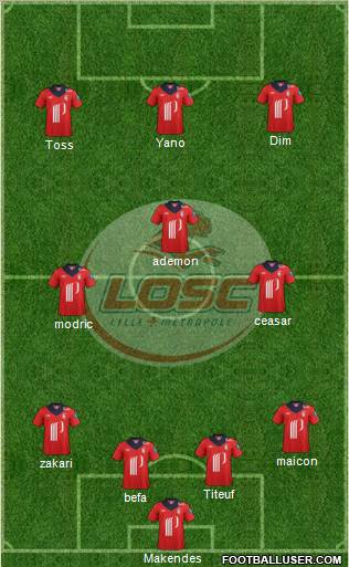 LOSC Lille Métropole Formation 2013