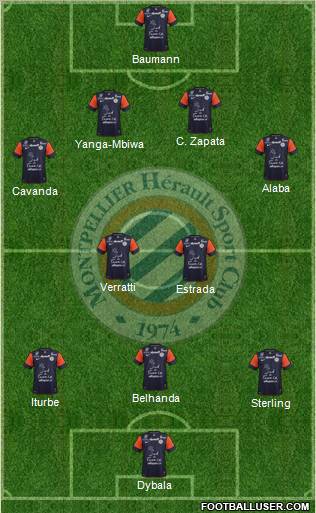 Montpellier Hérault Sport Club Formation 2013