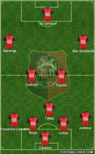 Stade Rennais Football Club Formation 2013