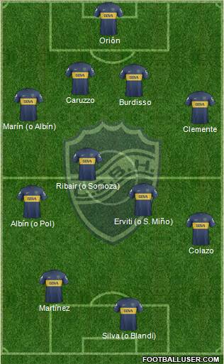 Ben Hur de Rafaela Formation 2013