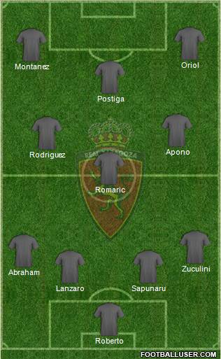 R. Zaragoza S.A.D. Formation 2013
