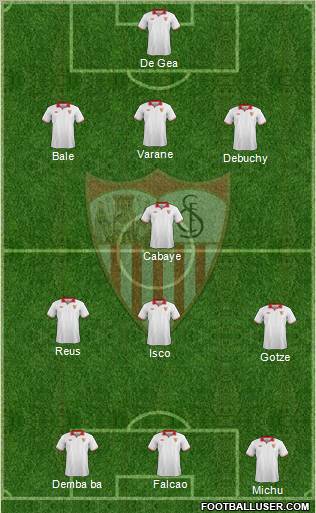 Sevilla F.C., S.A.D. Formation 2013