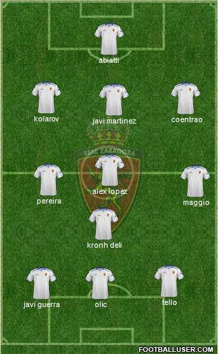 R. Zaragoza S.A.D. Formation 2013