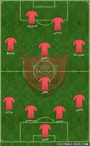 Persepolis Tehran Formation 2013