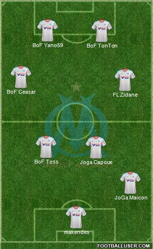 Olympique de Marseille Formation 2013