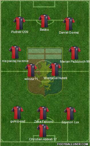Genoa Formation 2013