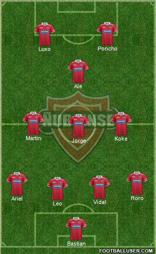 CD Ñublense S.A.D.P. Formation 2013