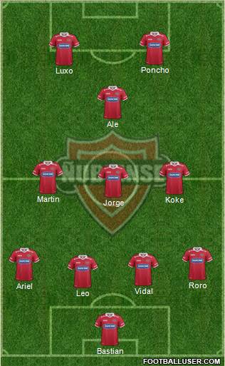 CD Ñublense S.A.D.P. football formation