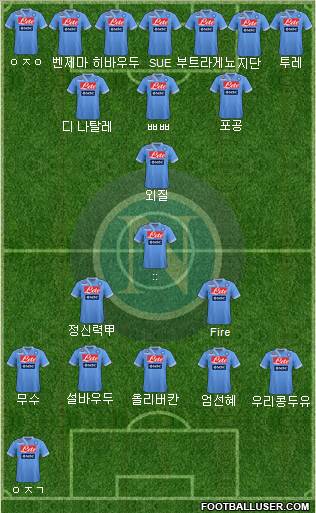 Napoli Formation 2013