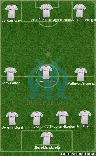 Olympique de Marseille Formation 2013
