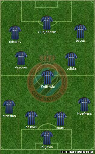 Club Brugge KV Formation 2013