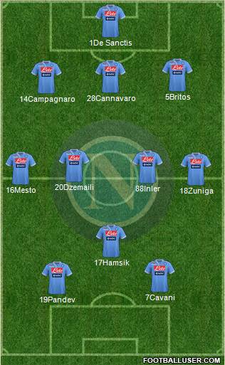 Napoli Formation 2013