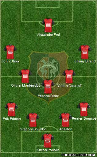 Stade Rennais Football Club Formation 2013