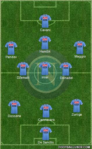 Napoli Formation 2013