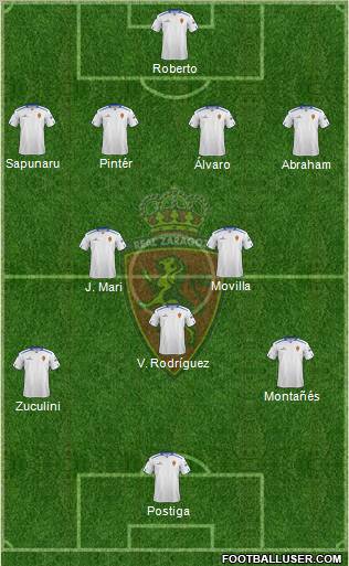R. Zaragoza S.A.D. Formation 2013