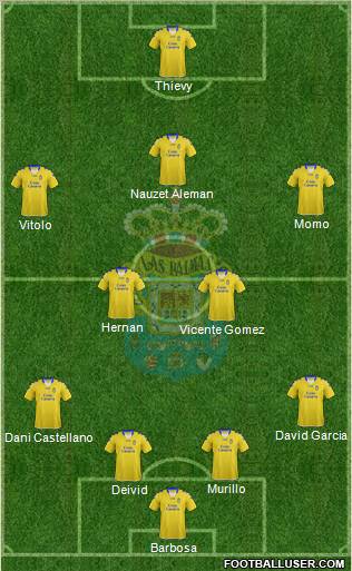 U.D. Las Palmas S.A.D. Formation 2013