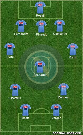 Napoli Formation 2013