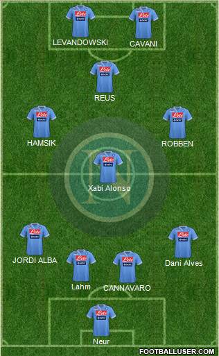 Napoli Formation 2013