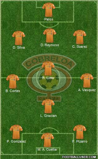 CD Cobreloa S.A.D.P. Formation 2013