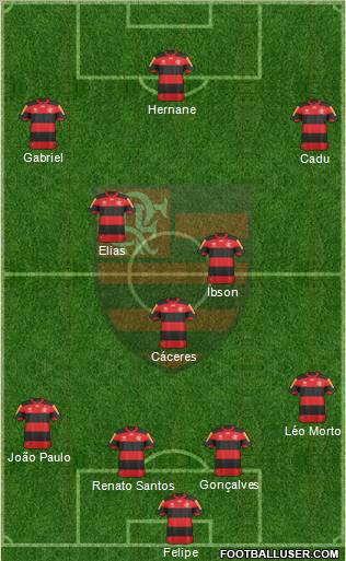 CR Flamengo Formation 2013