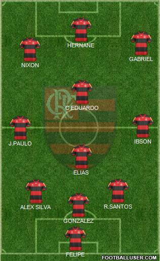 CR Flamengo Formation 2013