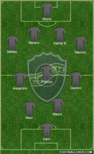 Ben Hur de Rafaela Formation 2013