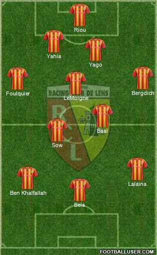 Racing Club de Lens Formation 2013