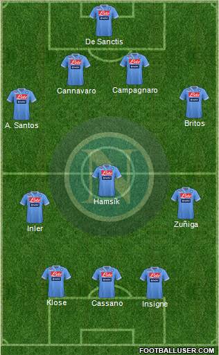 Napoli Formation 2013