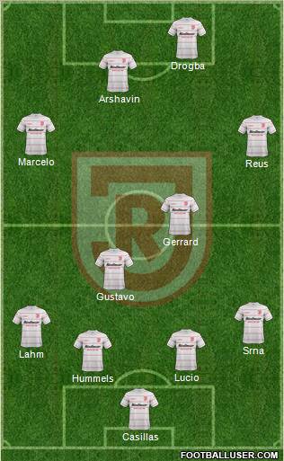 SSV Jahn 2000 Regensburg Formation 2013