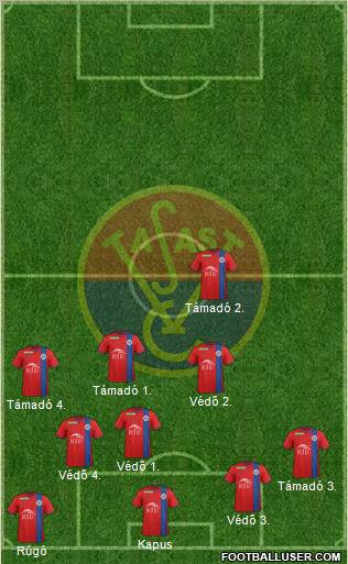 Budapesti Vasas SC Formation 2013