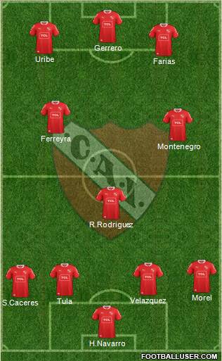 Independiente Formation 2013