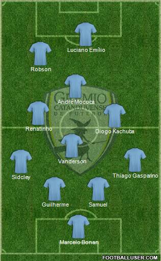 Grêmio Catanduvense de F Formation 2013