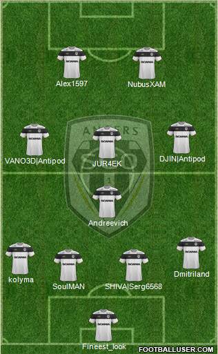Angers SCO Formation 2013