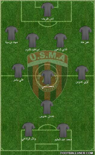 Union Sportive de la Médina d'Alger Formation 2013