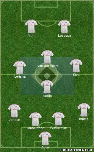 Hamburger SV Formation 2013