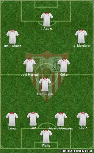 Sevilla F.C., S.A.D. Formation 2013