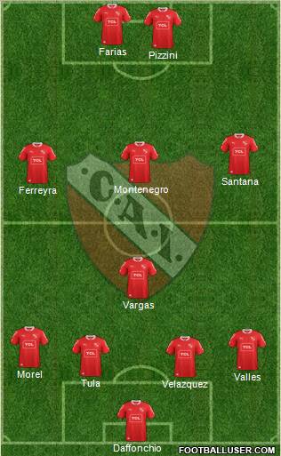 Independiente Formation 2013