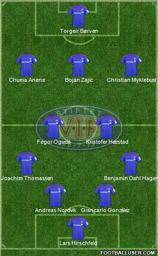 Vålerenga Fotball Formation 2013