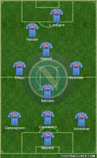Napoli Formation 2013