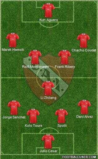 Independiente Formation 2013