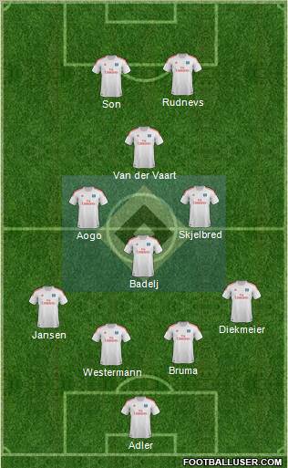 Hamburger SV Formation 2013
