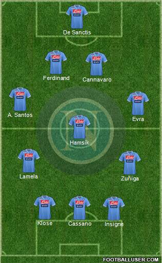Napoli Formation 2013