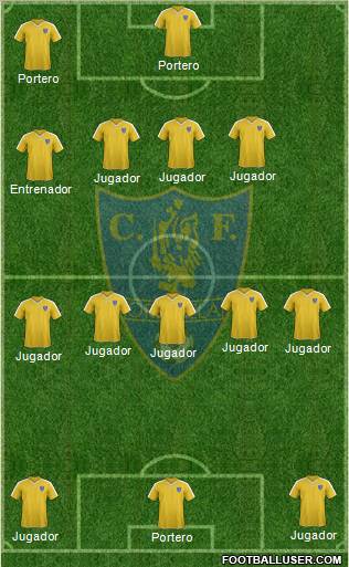 Orihuela C.F. Formation 2013