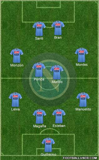 Napoli Formation 2013
