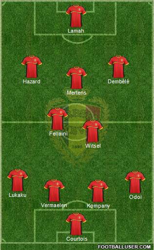 Belgium Formation 2013