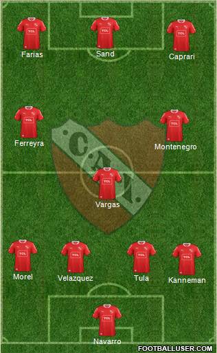 Independiente Formation 2013