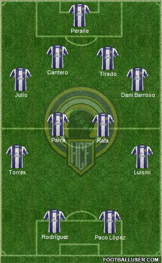 Hércules C.F., S.A.D. Formation 2013