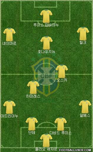 Brazil Formation 2013